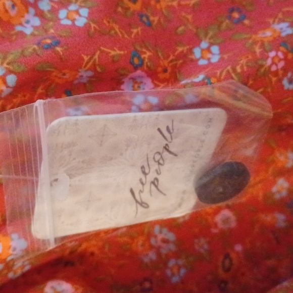 Free People Petunia Backless Mini Dress Floral Print sizes S and M NWT - Picture 6 of 9